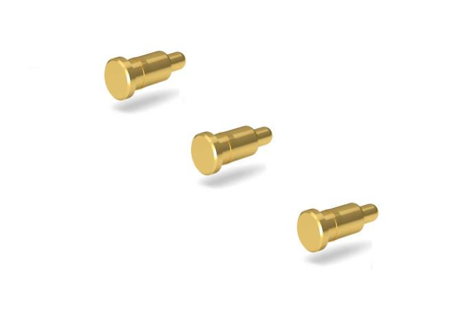 gold plated spring loaded gold plated spring loaded