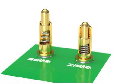 Plated Gold Pogo Pin PCB Connector