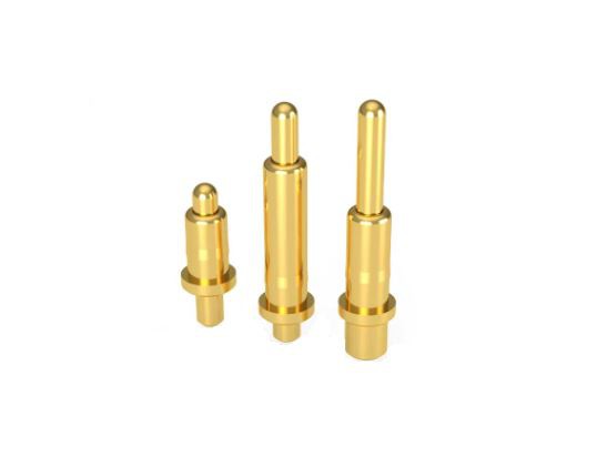 প্রত্যাহারযোগ্য স্প্রিং-লোড গোল্ড প্লেটেড পোগো পিন