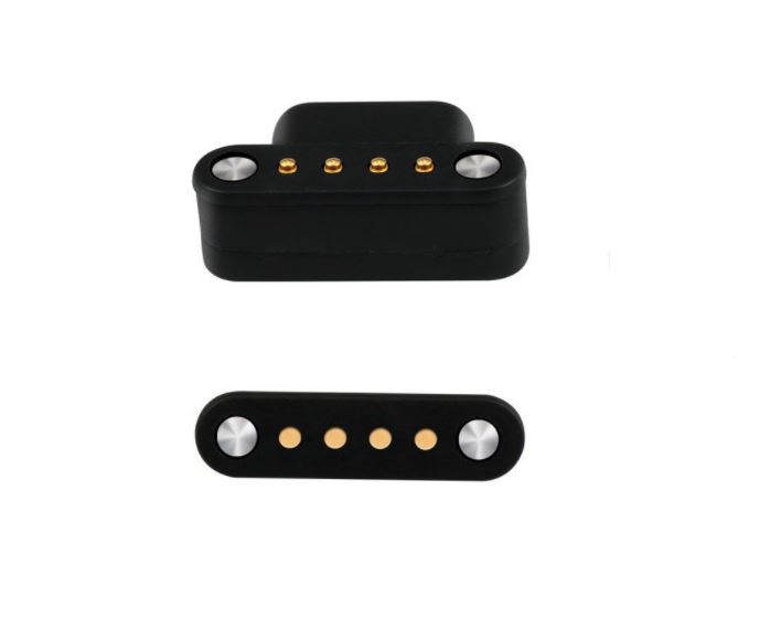 স্প্রিং-লোড পোগো পিন সংযোগকারী চৌম্বক