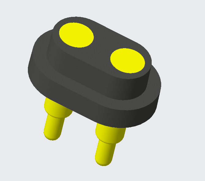 2পিন জলরোধী পোগোপিন সংযোগকারী